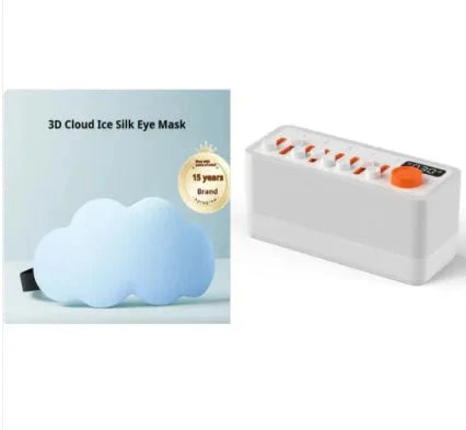 DreamGlow Soundscape Light + FREE sleeping Cloudy Mask Musthavez White set