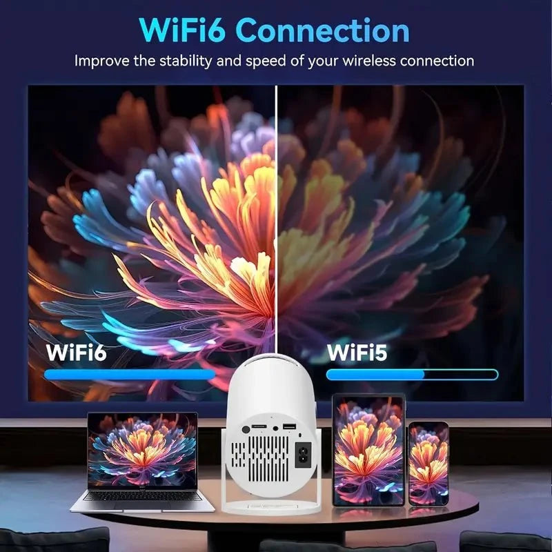 VisionFlex™ 4K Projector – Ultra HD Home Theater & Gaming Experience Musthavez