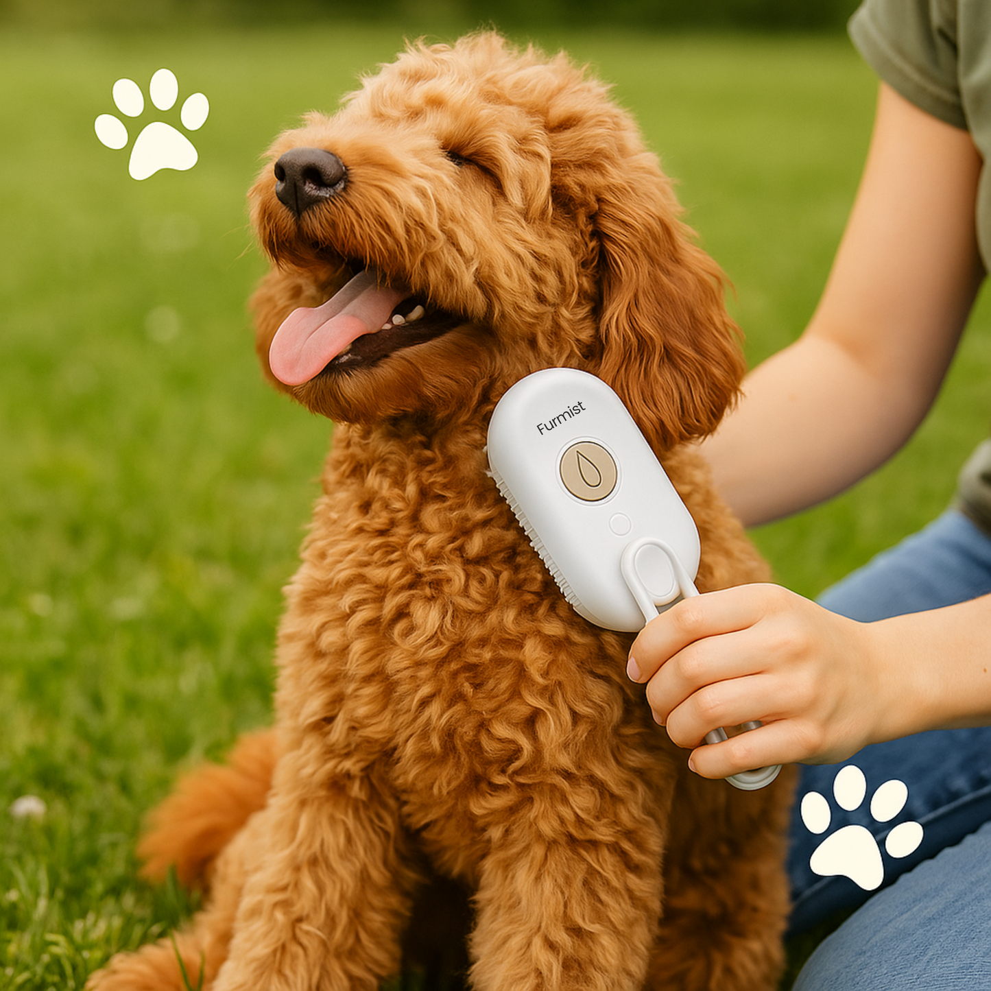 FurmMist™ 3-in-1 Steam Grooming Brush for Cats & Dogs