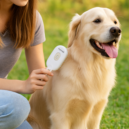FurmMist™ 3-in-1 Steam Grooming Brush for Cats & Dogs