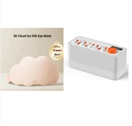 DreamGlow Soundscape Light + FREE sleeping Cloudy Mask Musthavez White set 4 