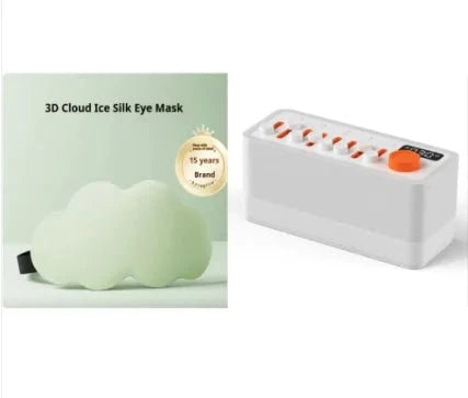 DreamGlow Soundscape Light + FREE sleeping Cloudy Mask Musthavez White set 2 