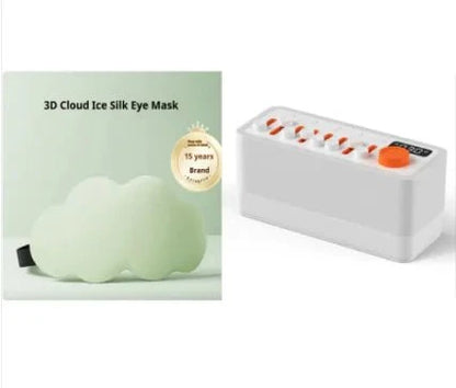 DreamGlow Soundscape Light + FREE sleeping Cloudy Mask Musthavez White set 2 