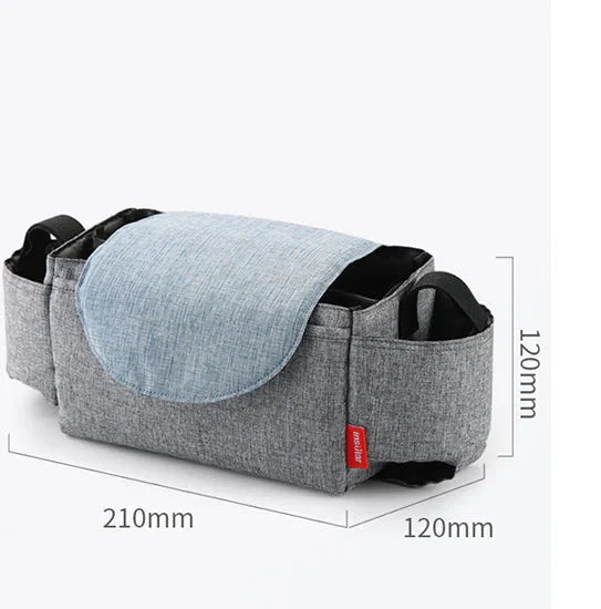 Portable Universal Baby Bottle Bag with Stroller Hooks Musthavez 