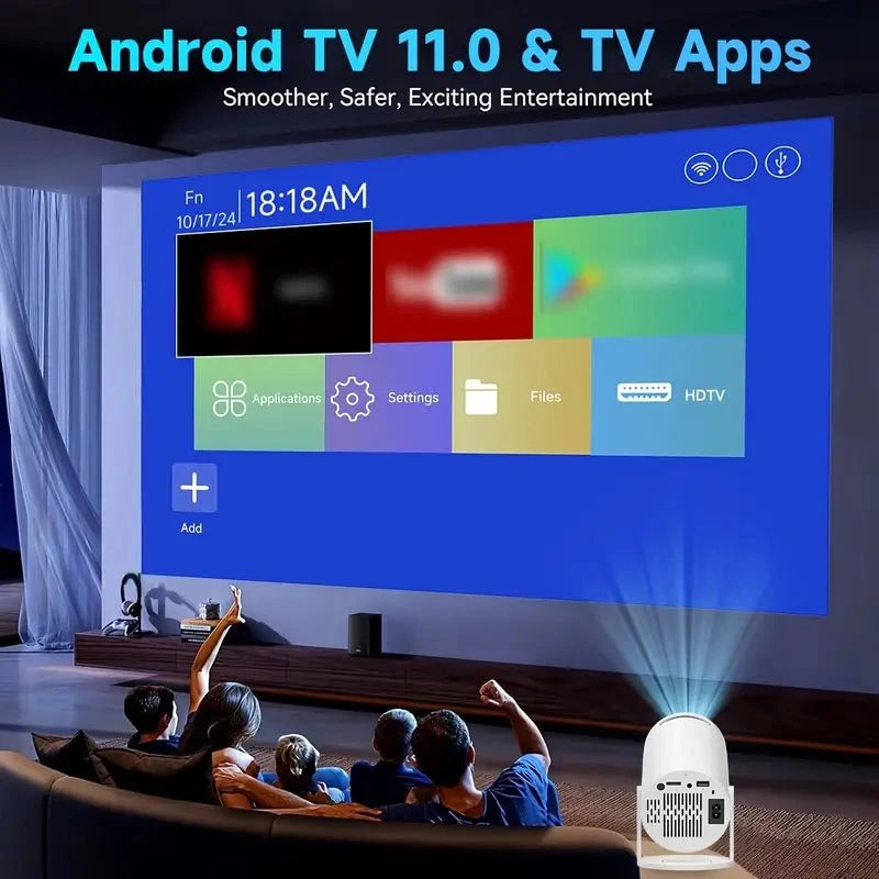 VisionFlex™ 4K Projector – Ultra HD Home Theater & Gaming Experience Musthavez 
