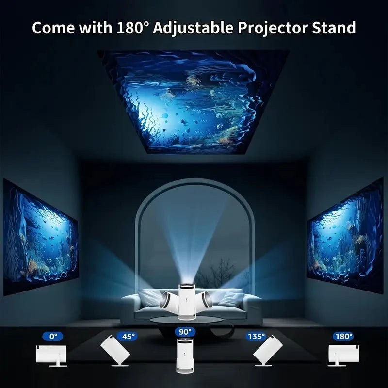 VisionFlex™ 4K Projector – Ultra HD Home Theater & Gaming Experience Musthavez 