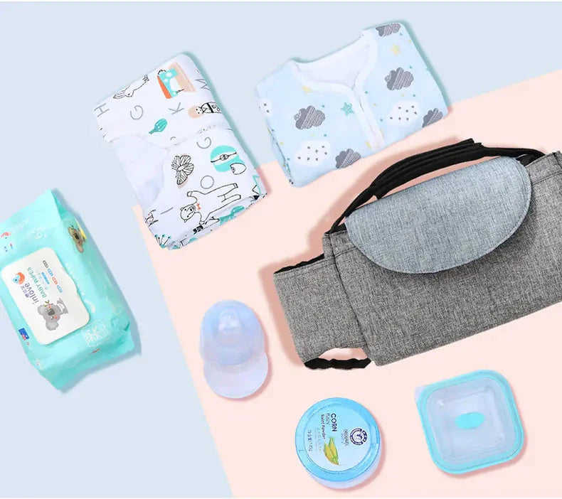 Portable Universal Baby Bottle Bag with Stroller Hooks Musthavez 
